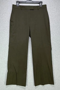 Brooks Brothers Damengröße 6 Hose grün Loro Piana Wolle Stretch Bootcut LESEN - Bild 1 von 17