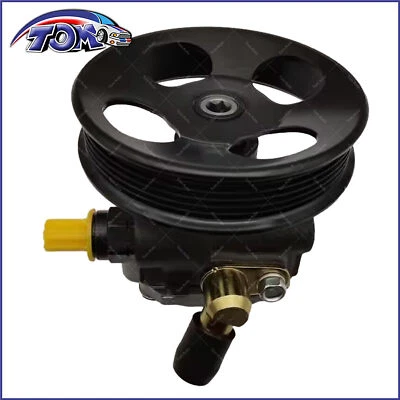 Power Steering Pump w/Pulley for 2000-2007 Toyota Sequoia Tundra 4.7L 4663CC - Image 1 of 3