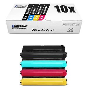 10x wkład Eurotone ECO XXL kompatybilny z Brother Mfü-L-8600-CDW - Zdjęcie 1 z 3