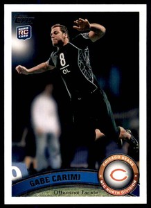 2011 Topps Gabe Carimi RC Chicago Bears #213