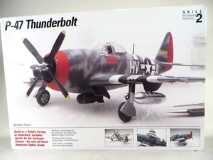 Vintage Testors P-47 Thunderbolt Flugzeug Modellbausatz 520 Maßstab 1:48 nie montiert - Bild 1 von 7