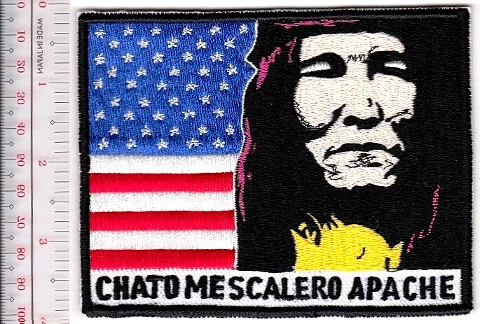 American Indian Mescalero Apache Tribe Symbol Chato Mescalero Apache NO TARIFF - Image 1 of 1