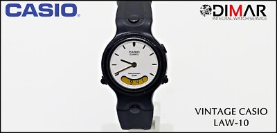 VINTAGE CASIO LAW-10, QW.362, JAPAN .AÑO.1994. WR.50M. - Imagen 1 de 4