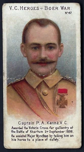 TADDY - VC HEROES BOER WAR (41-60) - #47 CAPTAIN P A KENNA VC - Picture 1 of 2