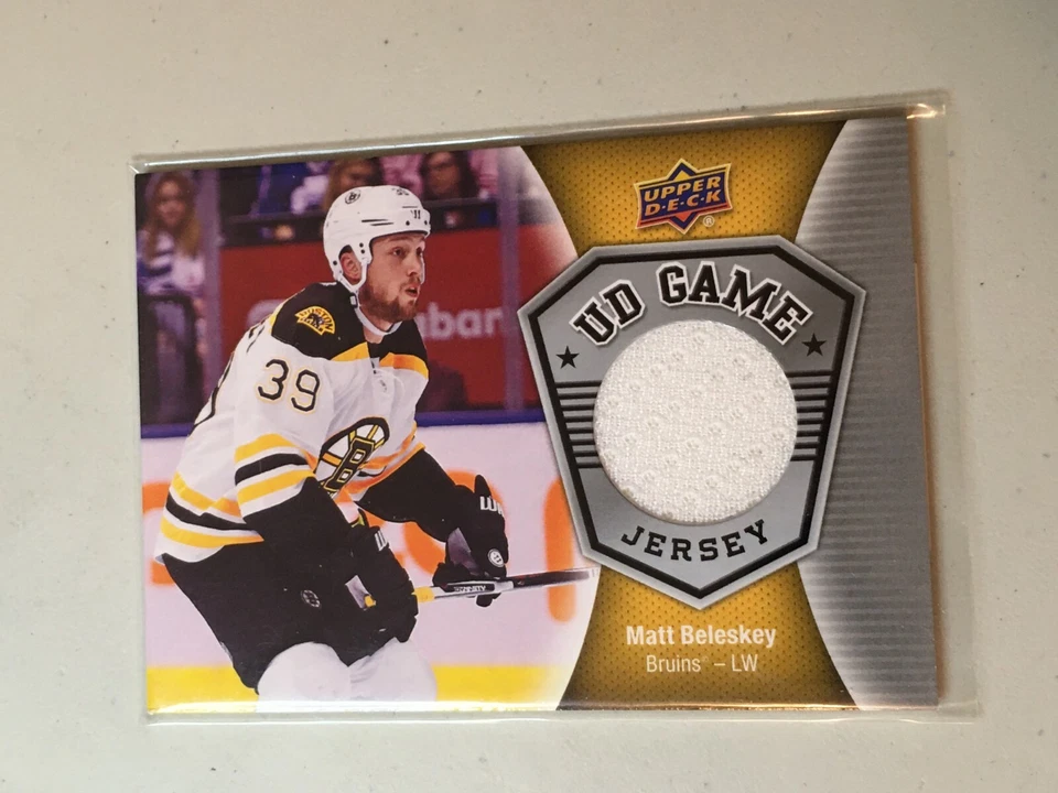 F49957 2016-17 Upper Deck Game Jerseys Matt Beleskey Bruins - Image 1 of 1