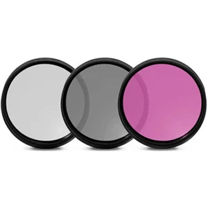Polarizer Filter 40.5mm UV Filter set of 3 Deluxe Kit with carrying case - Picture 1 of 2