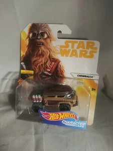 Hot Wheels Star Wars Character Cars Han Solo Chewbacca 2017 - Picture 1 of 2