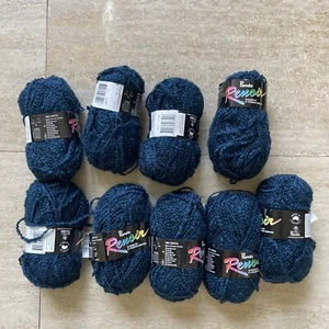 Lot Of 9 Yarn Panda RENOIR Acrylic Blue Yarn Color 111, Dye 72337 94 Yd Each - Picture 1 of 5