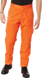 Tactical BDU Cargo Pants Military Uniform Trousers Army Fatigues Solid 6 Pocket - Picture 1 of 98