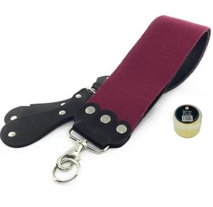 Handmade 3"x26" Latigo Leather Barber Straight Razor Sharpening Strop+Balm Paste - Picture 1 of 7