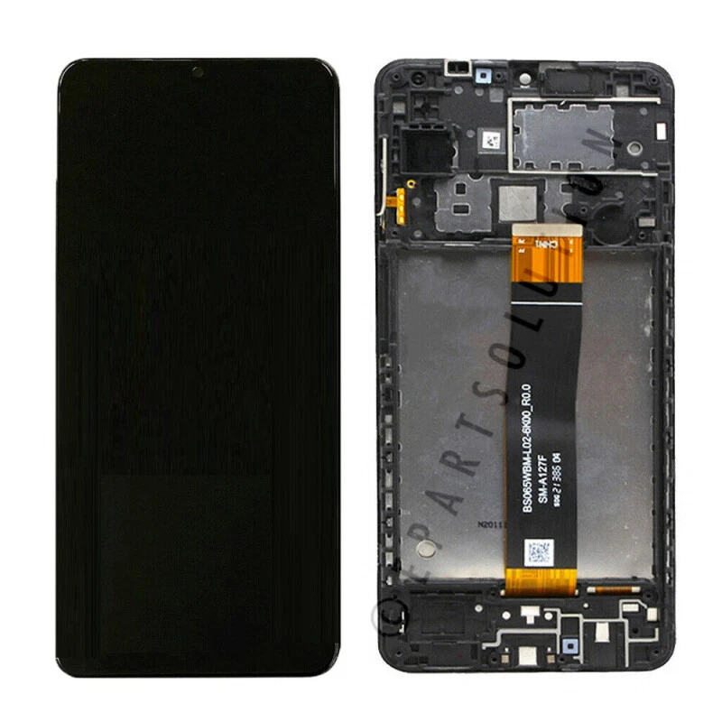 Digitalizador de pantalla táctil LCD + Conjunto de marco Samsung Galaxy A12 Nacho A127F Foto 1 de 1