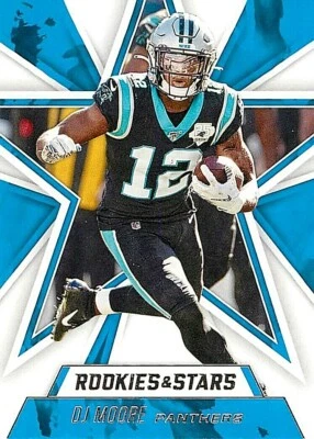 2020 Rookies and Stars #77 DJ Moore PANTHERS - Image 1 of 2