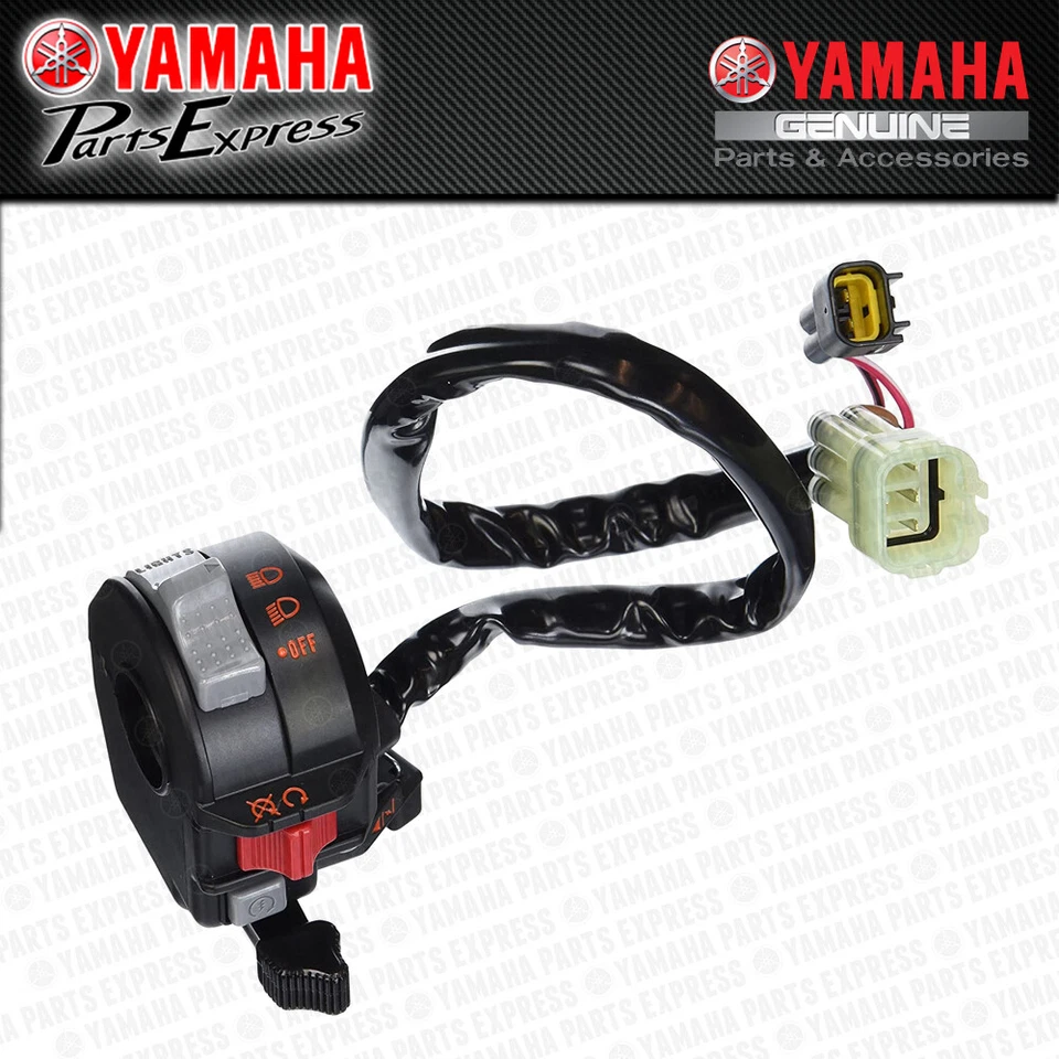 YAMAHA GRIZZLY RAPTOR KODIAK BIG BEAR OEM INTERRUPTOR DE MANILLAR LH LUCES DE PARADA DE ARRANQUE Foto 1 de 1
