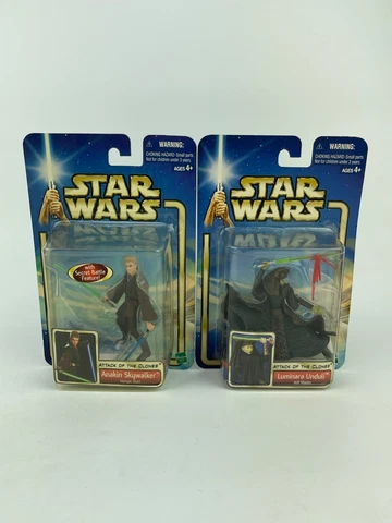 Lot of Star Wars Attack of the Clones Anakin Skywalker & Luminara Unduli Cover