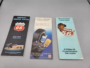 Phillips 66 Western - Central United States Road Maps. Vintage - Picture 1 of 2