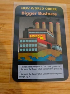 Illuminati: New World Order NWO: Bigger Business Limited VGC Free UK P&P - Picture 1 of 2
