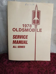 1979 OLDSMOBILE SERVICE MANUAL ~ All Series - Picture 1 of 7