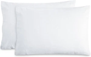 Flannel King Pillowcases Set of 2-100% Cotton - Velvety Soft & Cozy - Double Bru - Picture 1 of 8