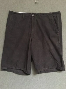 Vintage OP Shorts Mens Sz 40 Ocean Pacific Black Gray Skater Surf 90s Flat Front - Bild 1 von 17