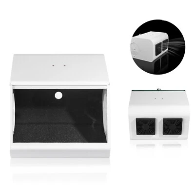 Caja Extractora Colector de Polvo Clínica Caja a Prueba de Polvo Chorro de Arena Dental con LED Foto 1 de 4