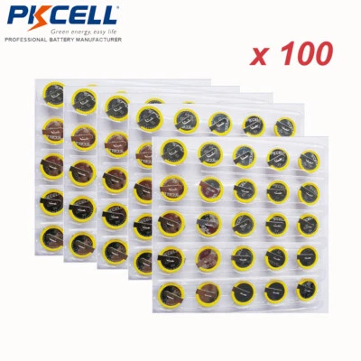 Batería 100X CR2032 con lengüetas de soldadura para Super Nintendo NES, SNES, N64 Foto 1 de 4