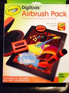 Aerógrafo Crayola Digitools para iPad Digital Spray Diseños de Arte Nuevo Regalo - Imagen 1 de 5