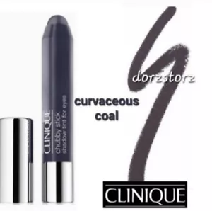 CLINIQUE Chubby Stick Shadow Tint For Eyes *08 CURVACEOUS COAL* / .10 oz / NIB - Picture 1 of 6