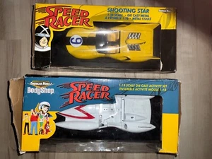 Ertl American Muscle Speed Racer Mach 5 W Chim figure 1:18 & Shooting Star - Picture 1 of 13