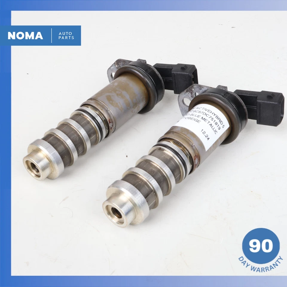 BMW F10 2013 ActiveHybrid 5 Vanos válvula variable juego de 2 solenoides OEM Foto 1 de 4