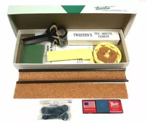 Nuevo Tweeten Deluxe Tip Repair Kit - Re-tipping Cue Kit - Made in USA - Imagen 1 de 3