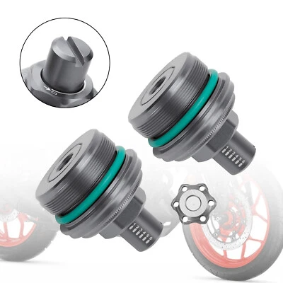 Pair Preload Adjuster Fork Bolt Fork Screw For Yamaha Mt-03 Mt 03 19-23 2019 Foto 1 de 4