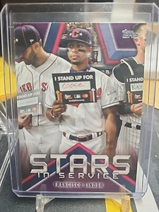 2021 TOPPS STARS IN SERVICE #SIS-22 FRANCISCO LINDOR - Picture 1 of 2