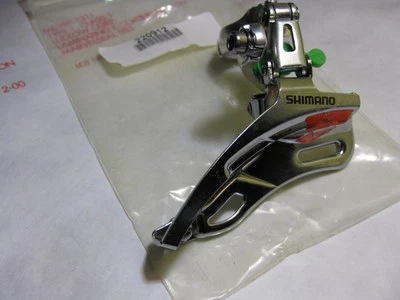 Shimano FD-MC17 Vintage Bike Bicycle Front Derailleur Clamp on 34.9 mm Triple C - Image 1 of 4