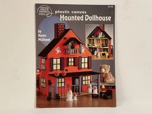 American School Of Needlework Plastic Canvas Haunted Dollhouse By Karen McDanel - Picture 1 of 3