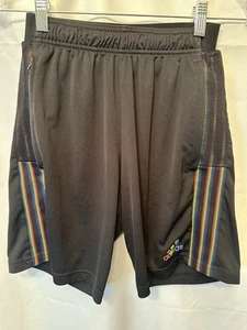 Adidas Herren Tiro Pride Shorts Größe Small schwarz Regenbogen Logo Regenbogenstreifen - Bild 1 von 12