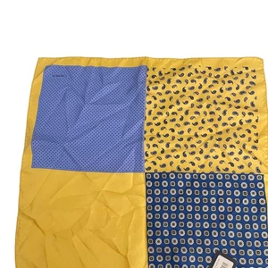 Cremieux Handkerchief Multicolor Square 100% Silk NWT - Picture 1 of 9