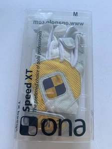 Ona Polo Speed XT Handschuh Paar Medium gelb neu mit Etikett portofrei - Bild 1 von 9