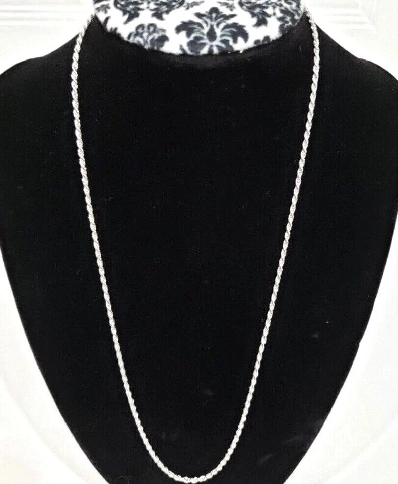Giani Bernini 20" Sterling Silver Sparkle Link Chain Necklace Em155