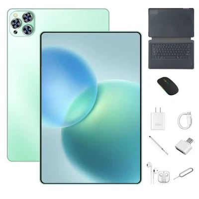 mobile phone Tablet 10.1 inch 256GB Android 12 Wifi 4G/5G Dual SIM gift Keyboard - Image 1 of 4