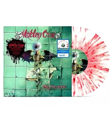 Motley Crue~Dr Feelgood 35th Anniversary Red White /Splatter Vinyl 3D Cover - Image 1 of 4