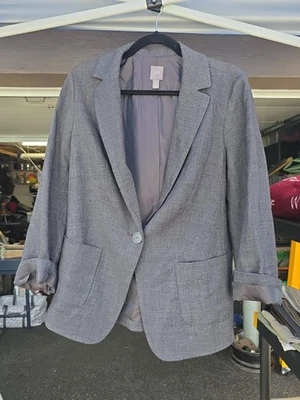 Blazer Jill, tweed para mujer, elástico, talla pequeña mediana Foto 1 de 4