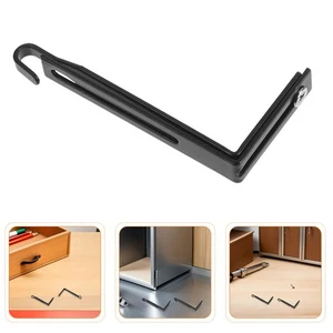  8 Stück Verstellbare Fach Haken Kabine Wand Schwerlast Aufhänger - Bild 1 von 12