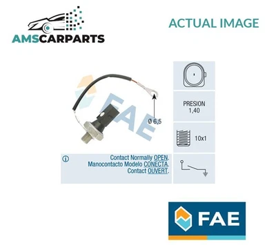 OIL PRESSURE SENSOR SWITCH 12896 FAE NEW OE REPLACEMENT - Image 1 of 4