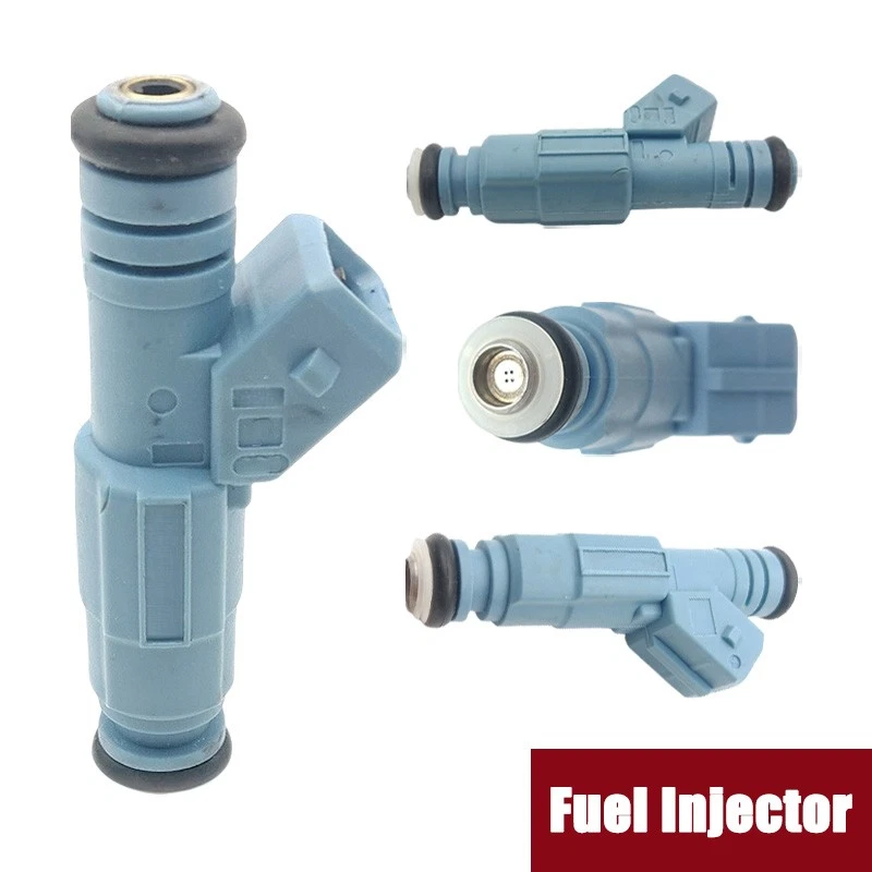 Nuevo inyector de combustible para automóvil de 4 piezas para Ford F250 F5DE-9F593-B5A 0280155715 0280150947 Foto 1 de 4