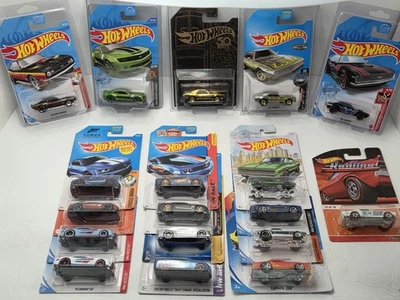 Hot Wheels Chevy Camaro Lote De 18 Caça ao Tesouro Kroger Excl. Loja Excl. Perseguição  - Imagem 1 de 4