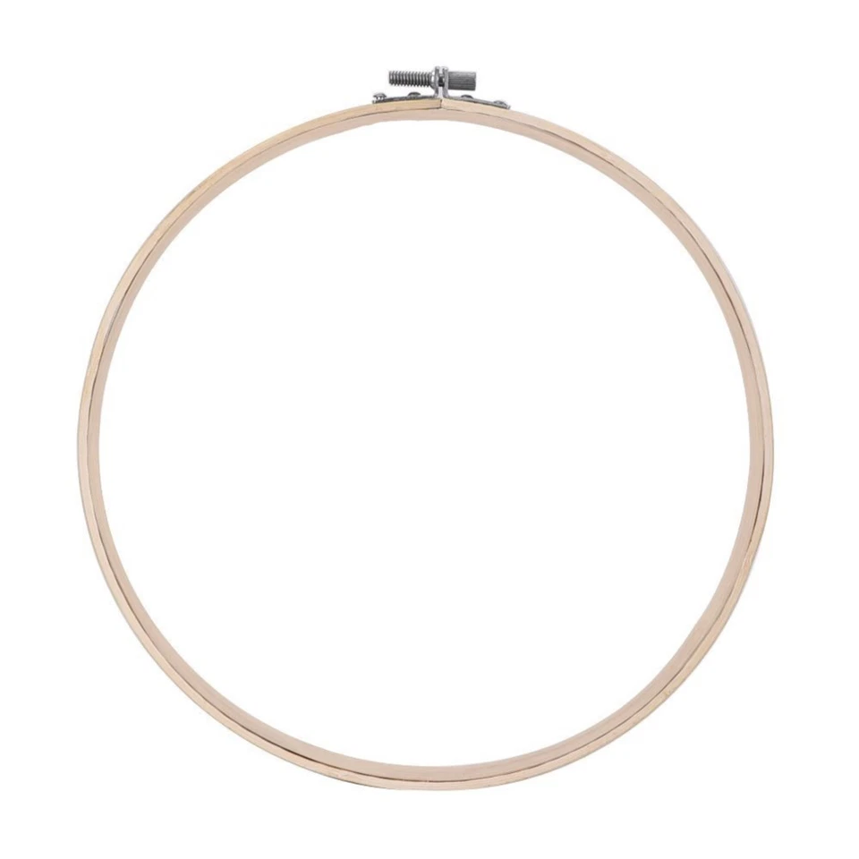 10 Inch Embroidery Decoration Small Hoop Bamboo Circle Cross Stitch Ring - Image 1 of 1