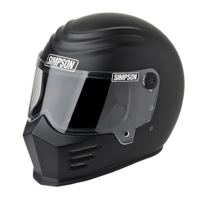 Capacete de motocicleta Simpson Motorcycle 28315L8 Outlaw Bandit adulto grande fosco - Imagem 1 de 4