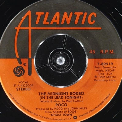 POCO Shoot For The Moon ATLANTIC 7-89919 NM 45rpm 7" 1982 Rock - Image 1 of 4