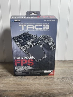 HORI TACTICAL ASSAULT COMMANDER TAC 3 PS3 GAMEPAD/CAMOUFLAGE CONTROLLER NEW - Image 1 of 4