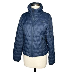 The North Face The Holladown Cropped-Jacke mit durchgehendem Reißverschluss dunkelblau Damen Small - Bild 1 von 6